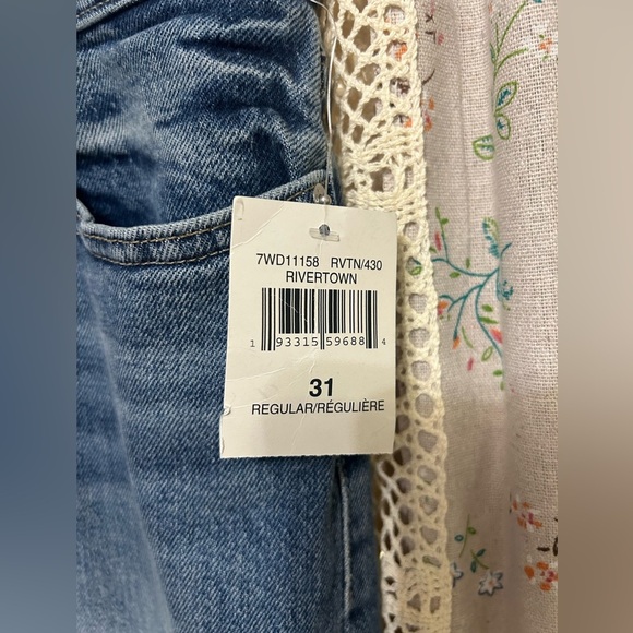 Lucky Brand Lolita Mid Rise Curvy Bootcut Denim Jeans Stretch Size 12/31 NWT - Picture 3 of 5